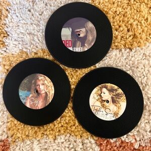 Vinyl Record Taylor Swift Coasters